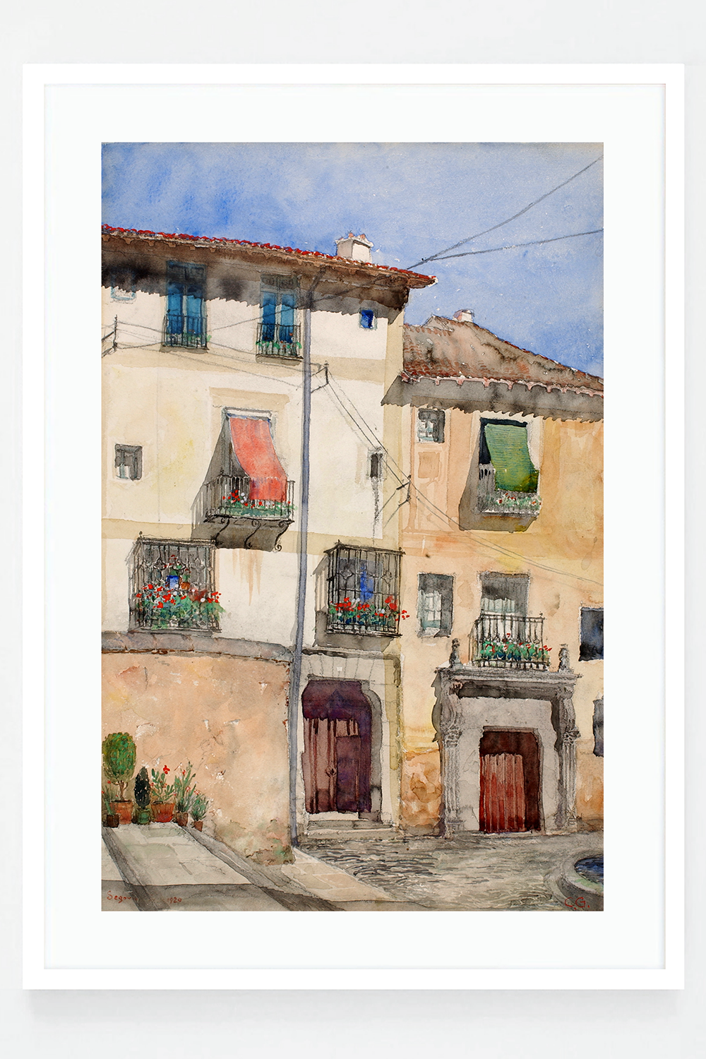 Old House at Segovia, Spain