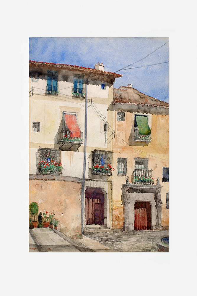 Old House at Segovia, Spain
