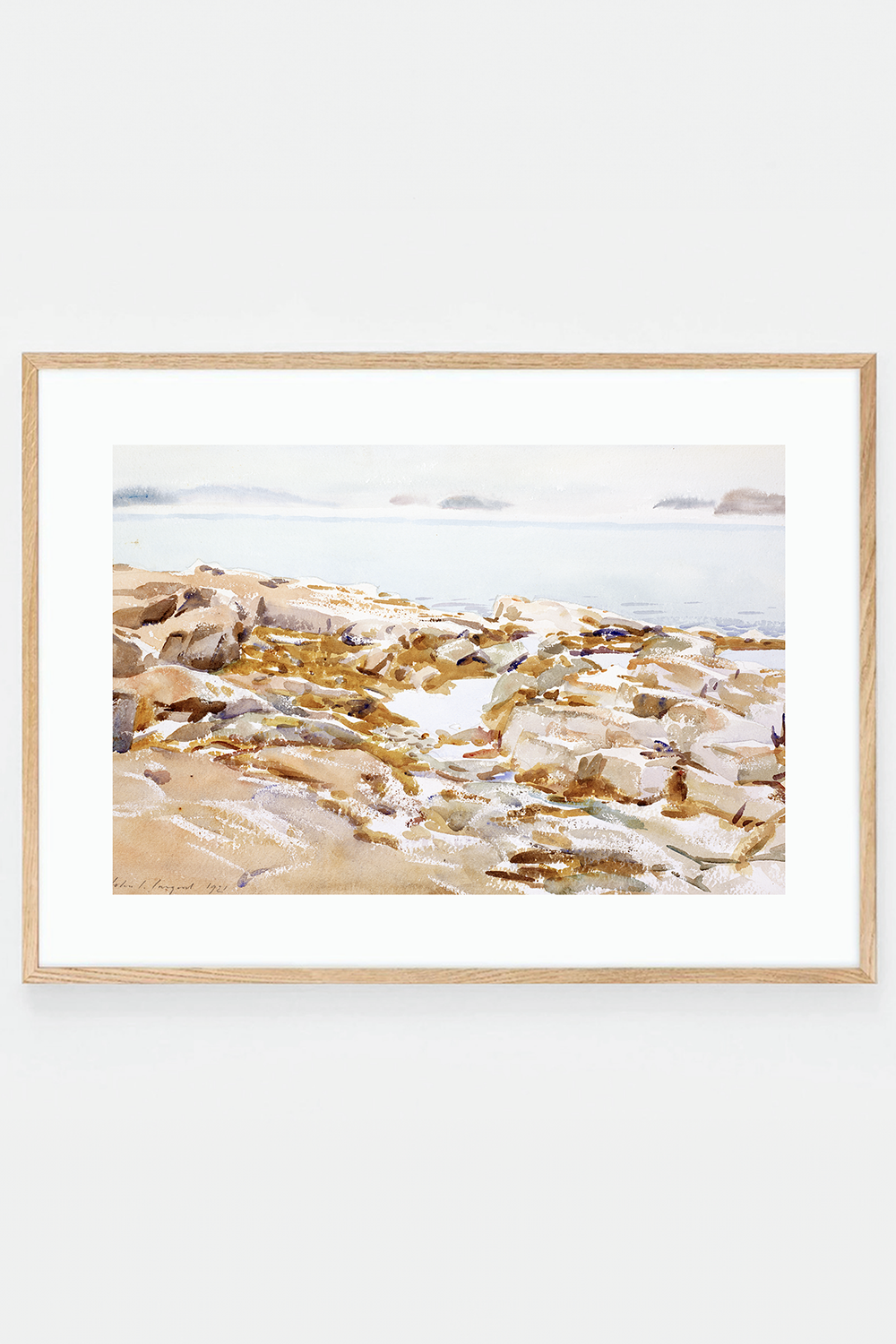 Rocky Coast Near Boston