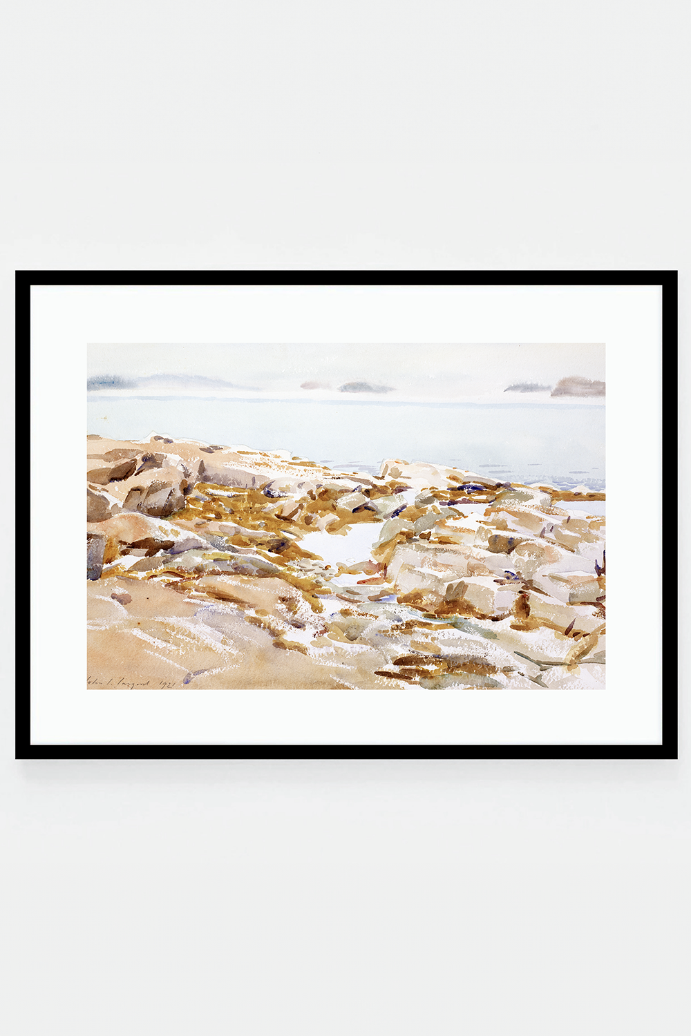 Rocky Coast Near Boston