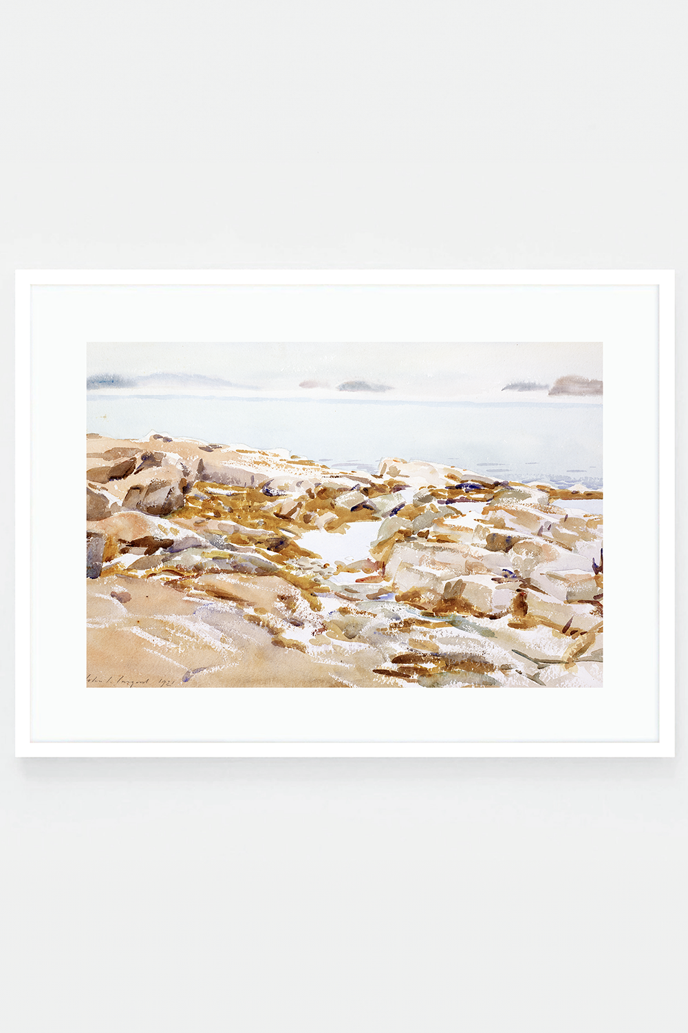 Rocky Coast Near Boston