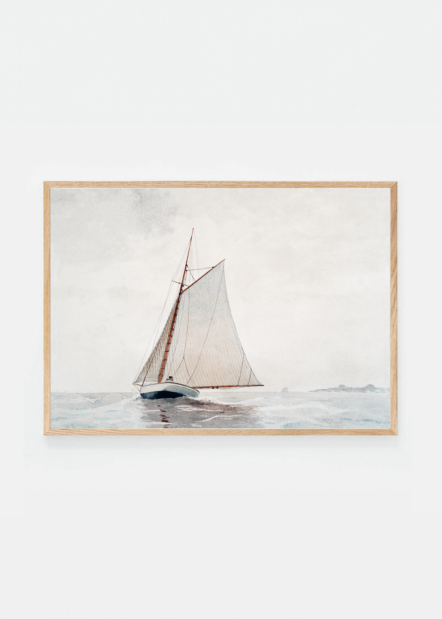 Sailing off Gloucester