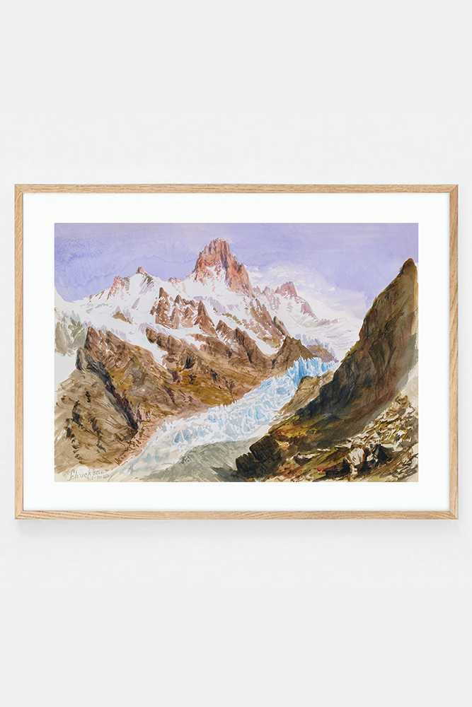 Schreckhorn, Eismeer from Splendid Mountain