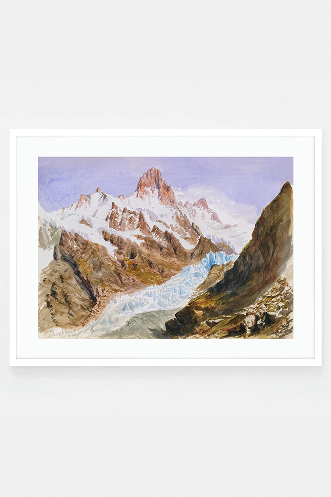 Schreckhorn, Eismeer from Splendid Mountain