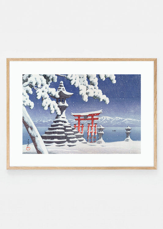 Snow at Itsukushima