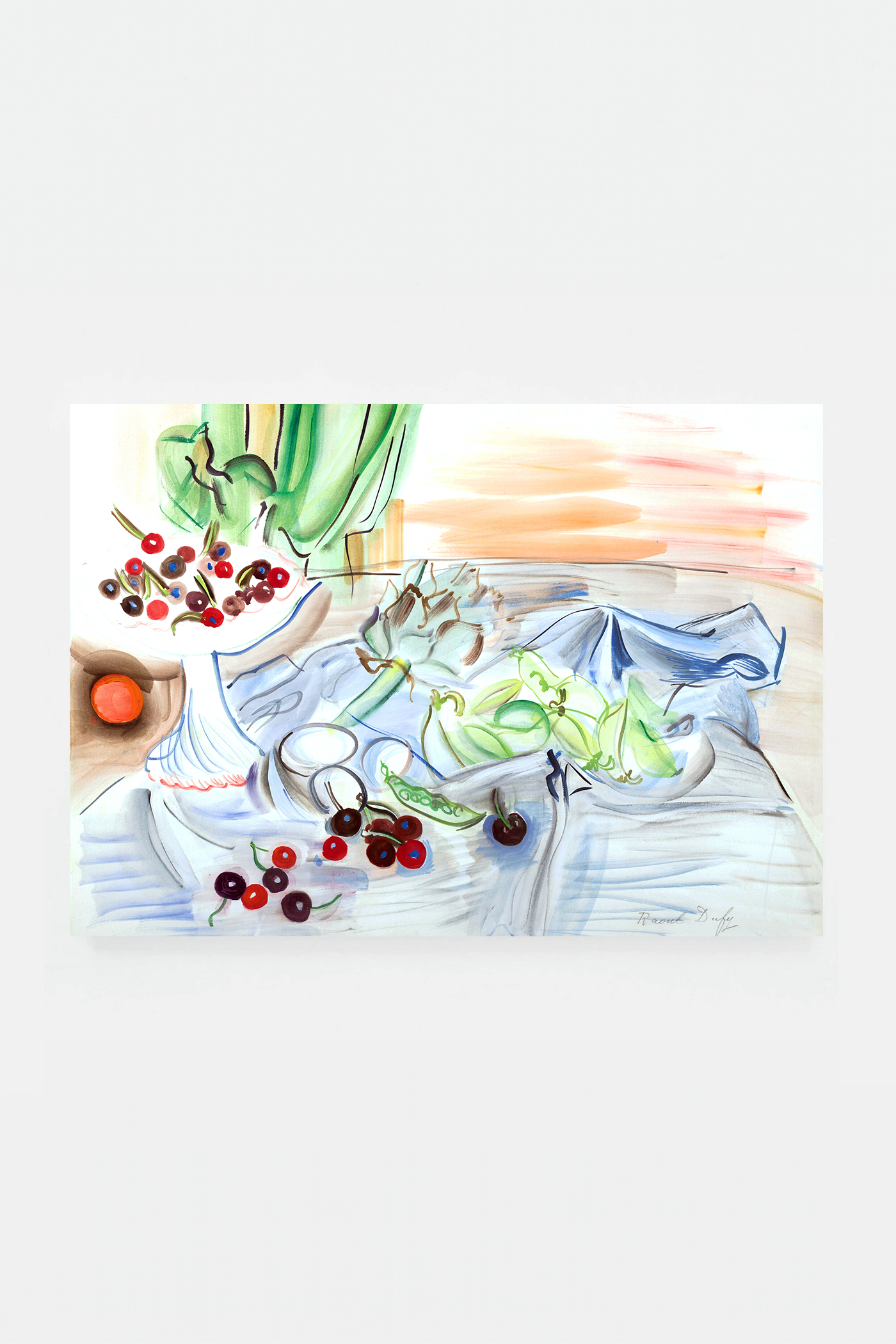 Still life with artichokes