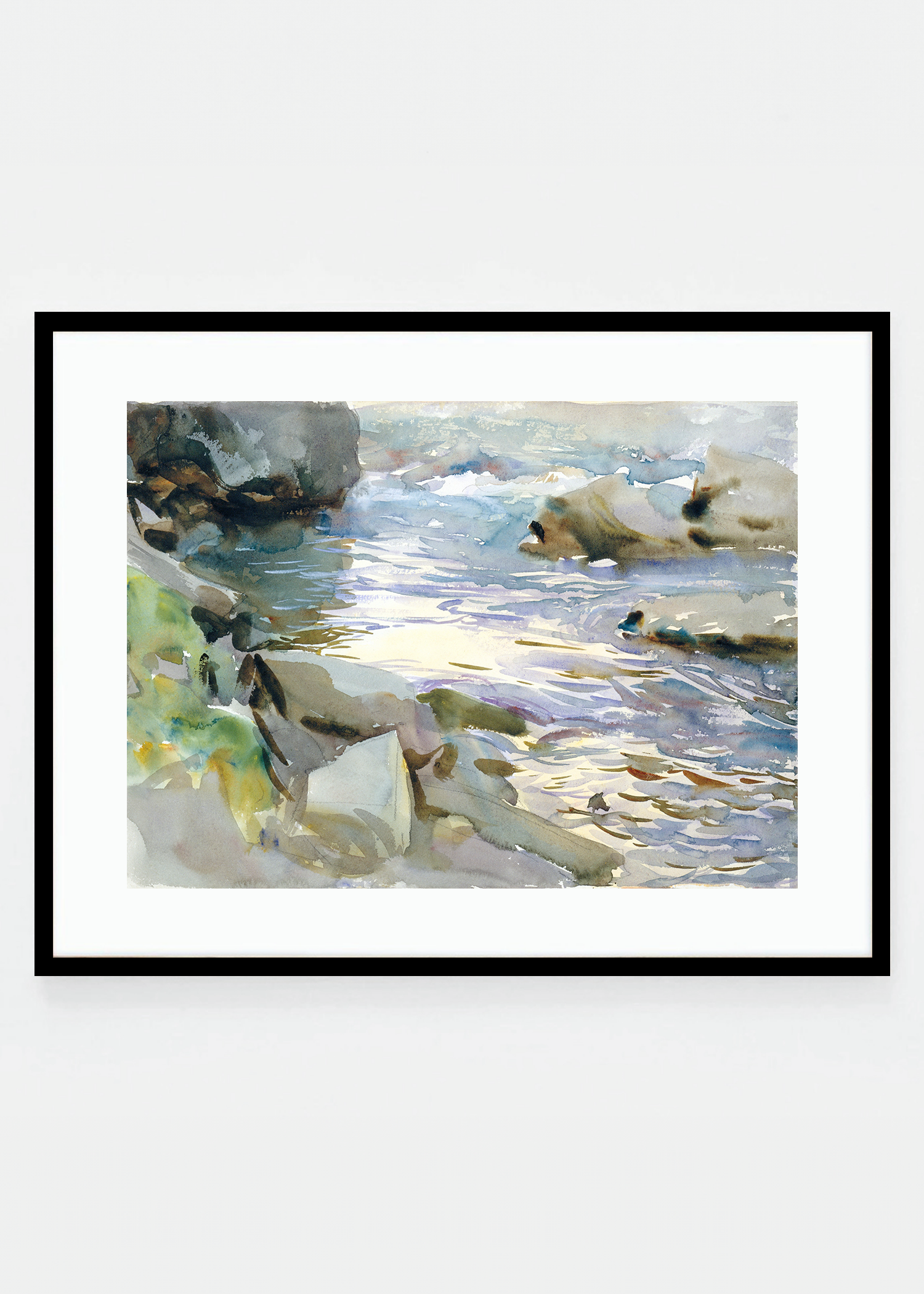 Stream and Rocks