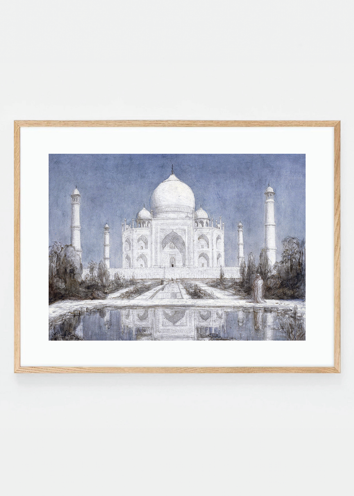 Taj Mahal by Moonlight