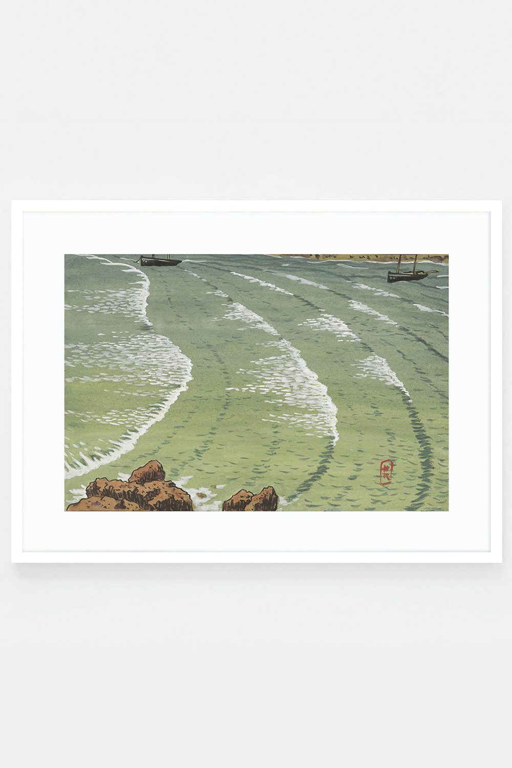 Vague mer montante