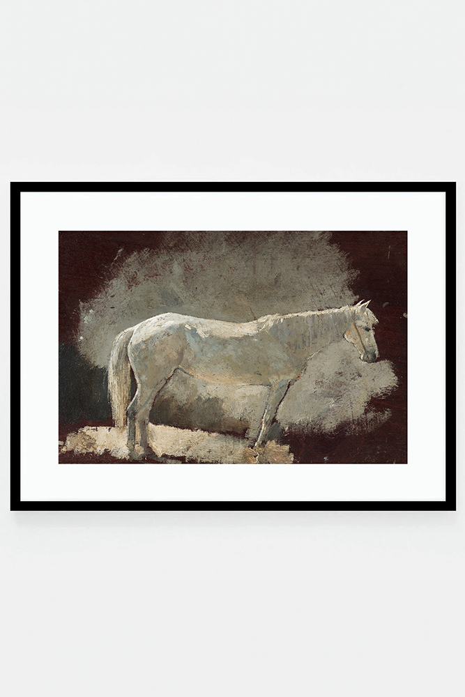 White mare