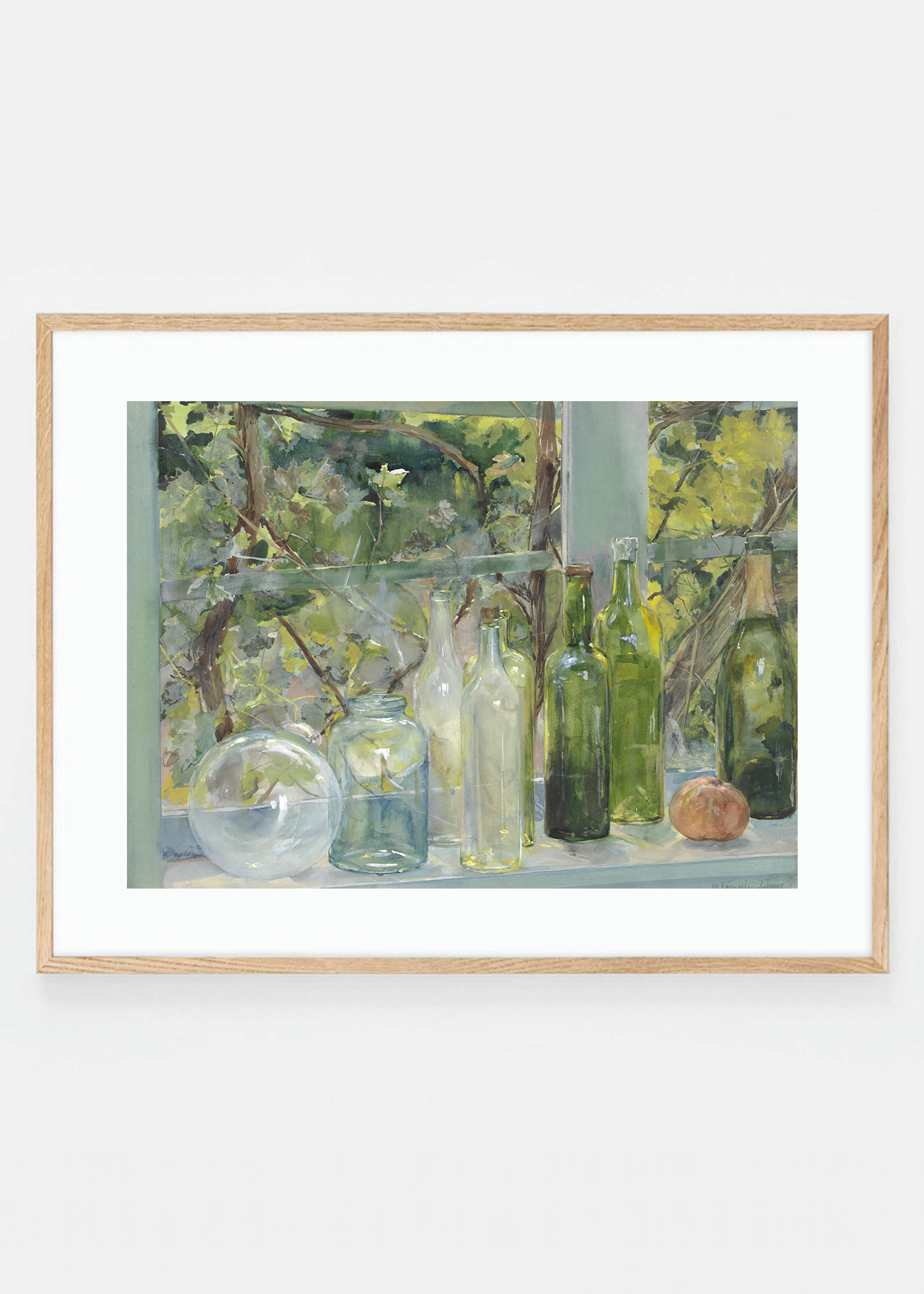 Windowsill with Bottles