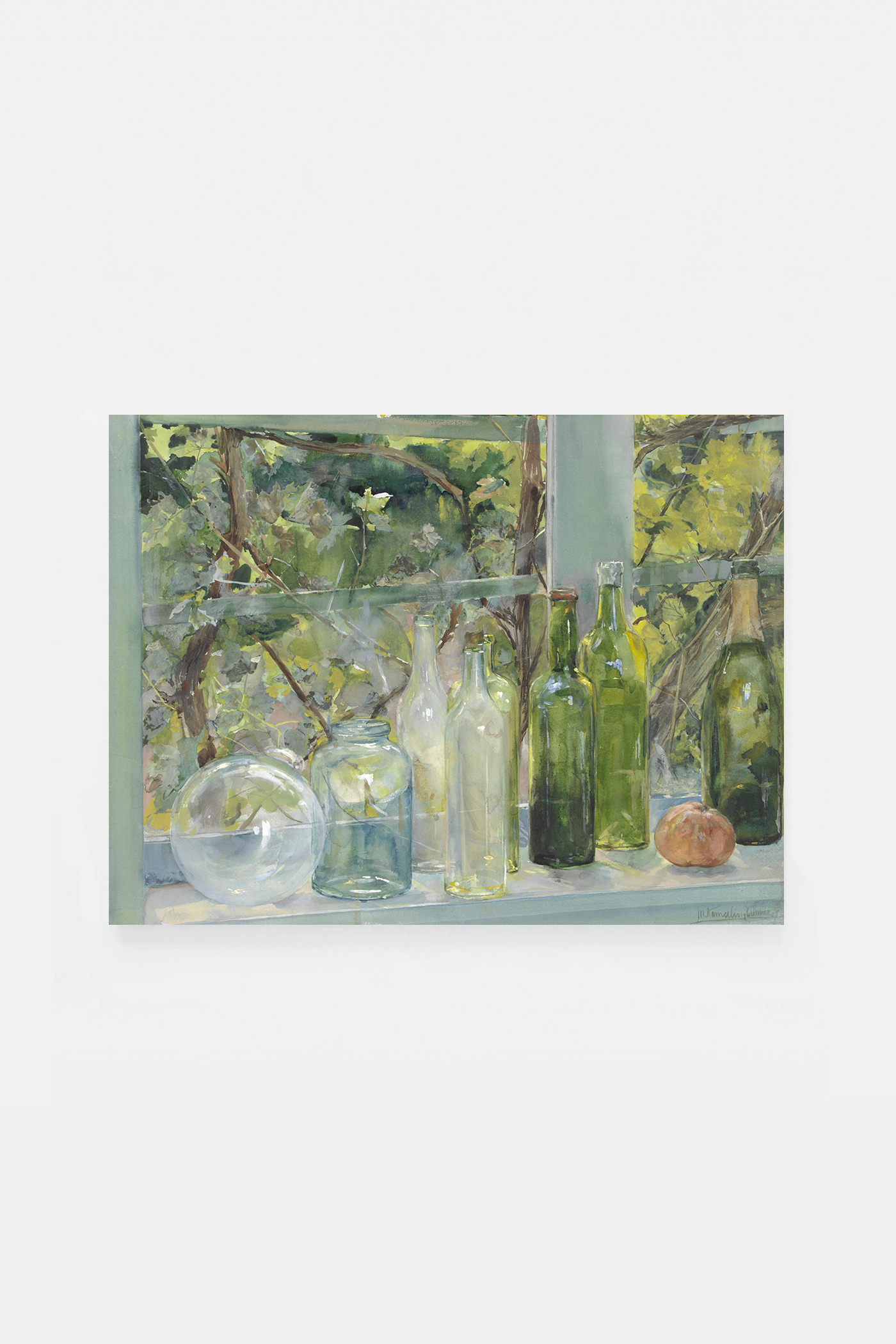 Windowsill with Bottles