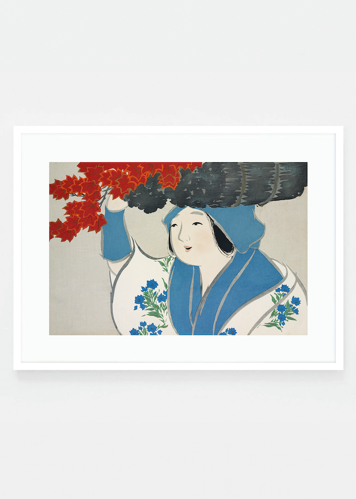 Woman in kimono