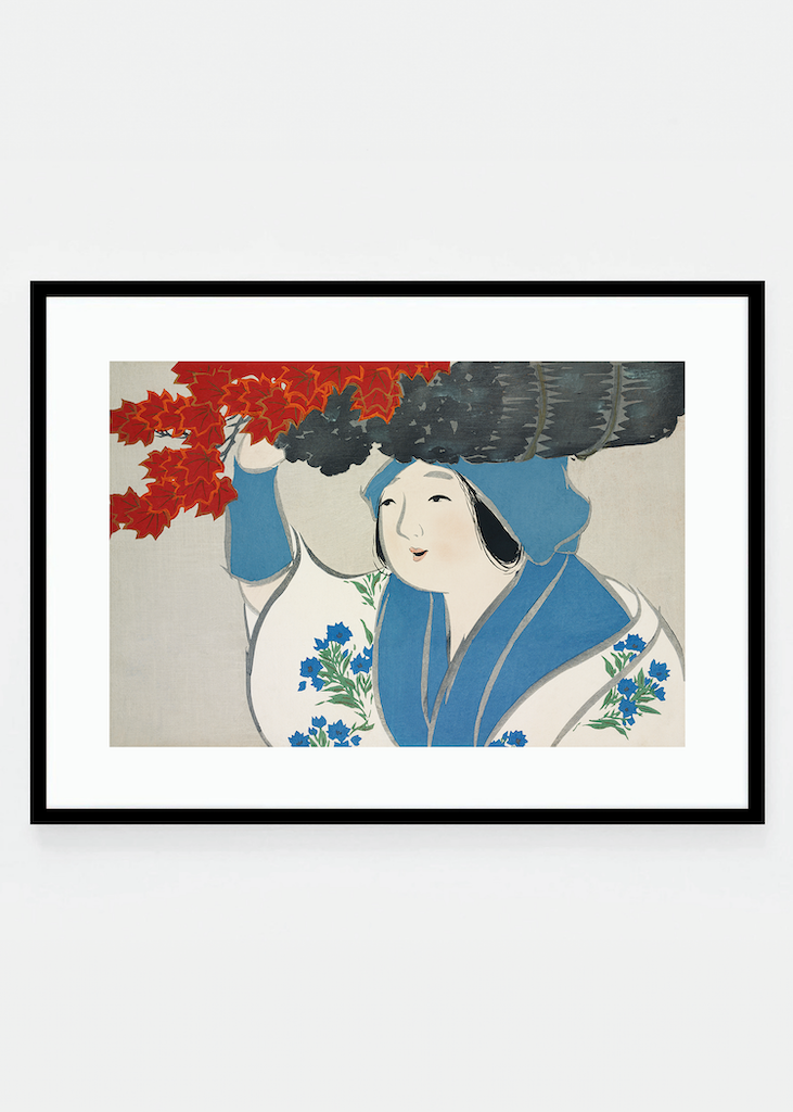 Woman in kimono