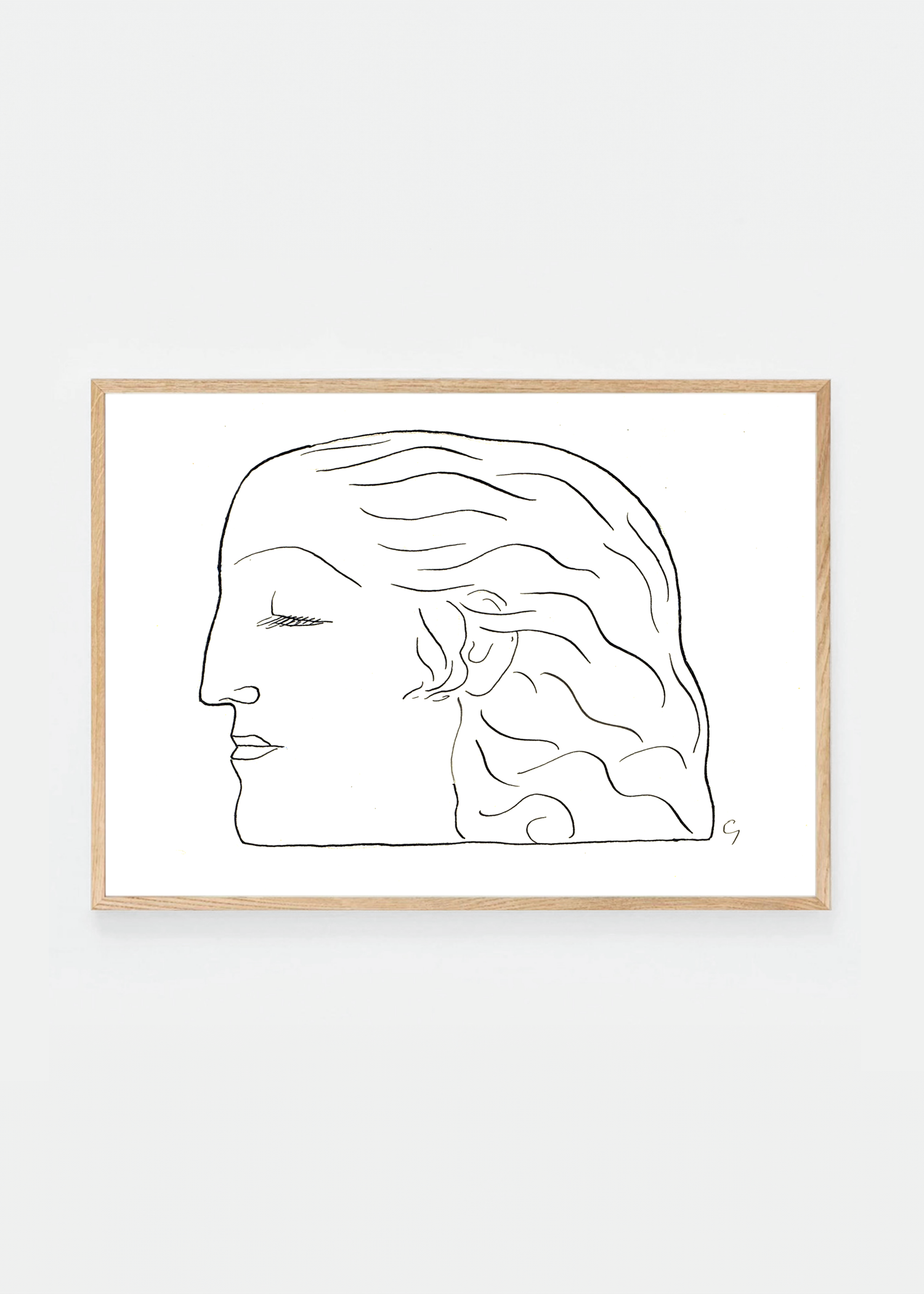 Woman's head