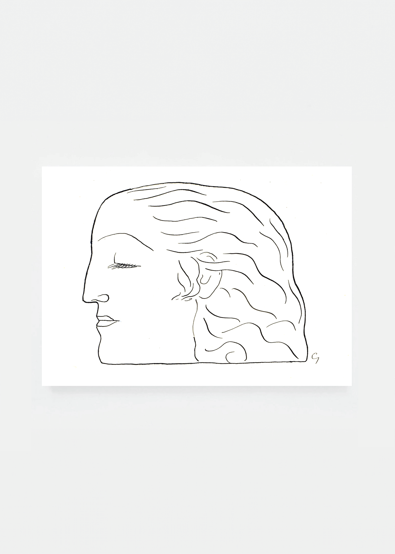 Woman's head