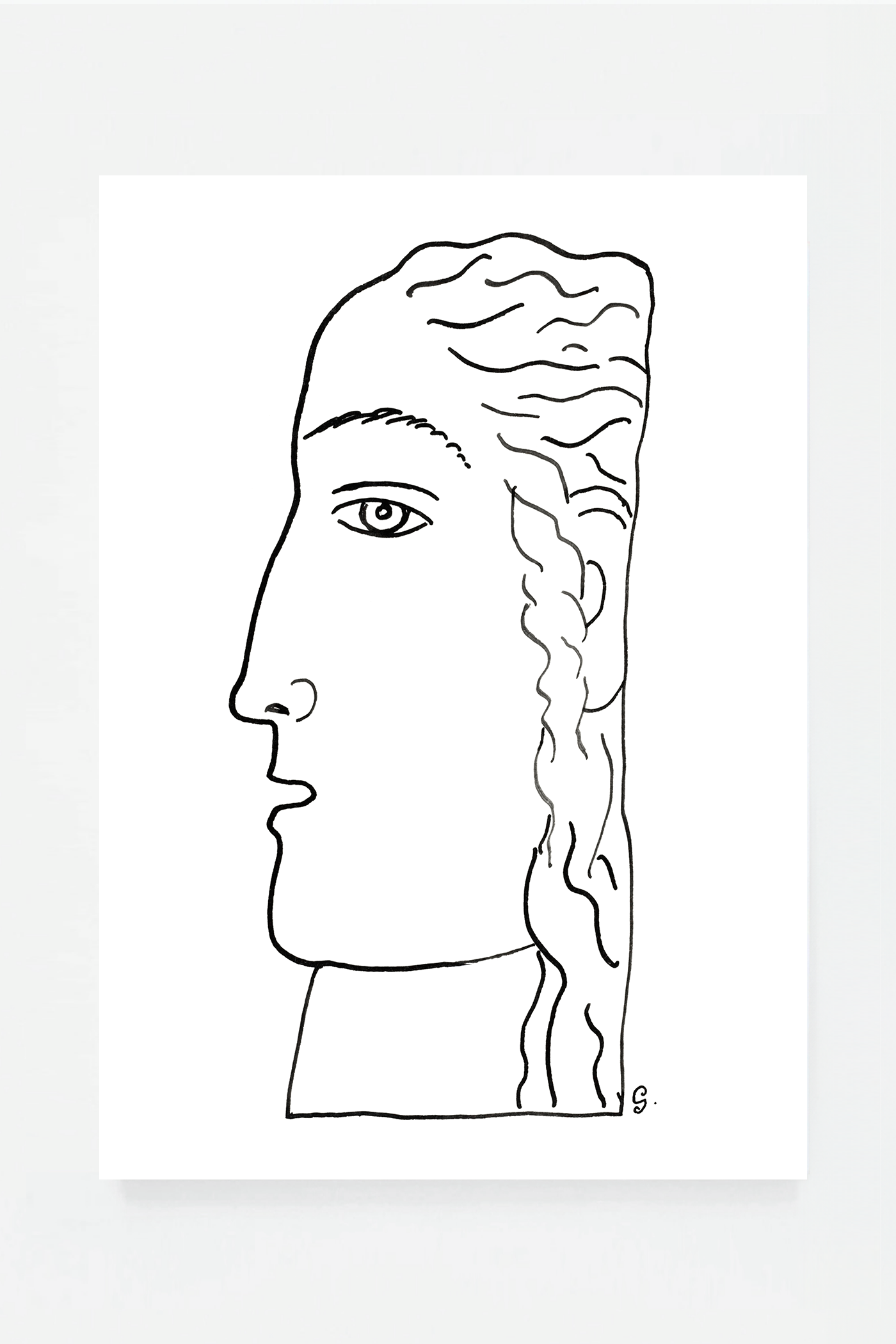 Woman head