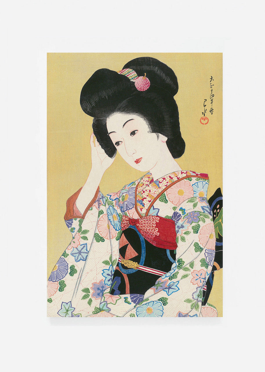 Woman in kimono