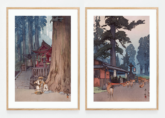 Set of two forest prints I