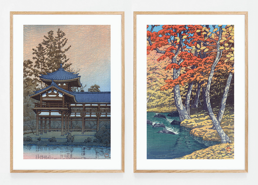 Set of two autumn prints I