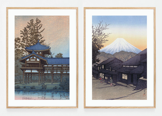 Set of two autumn prints II