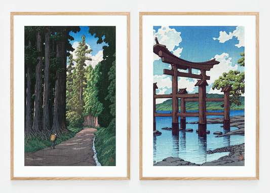 Set of two summer prints II