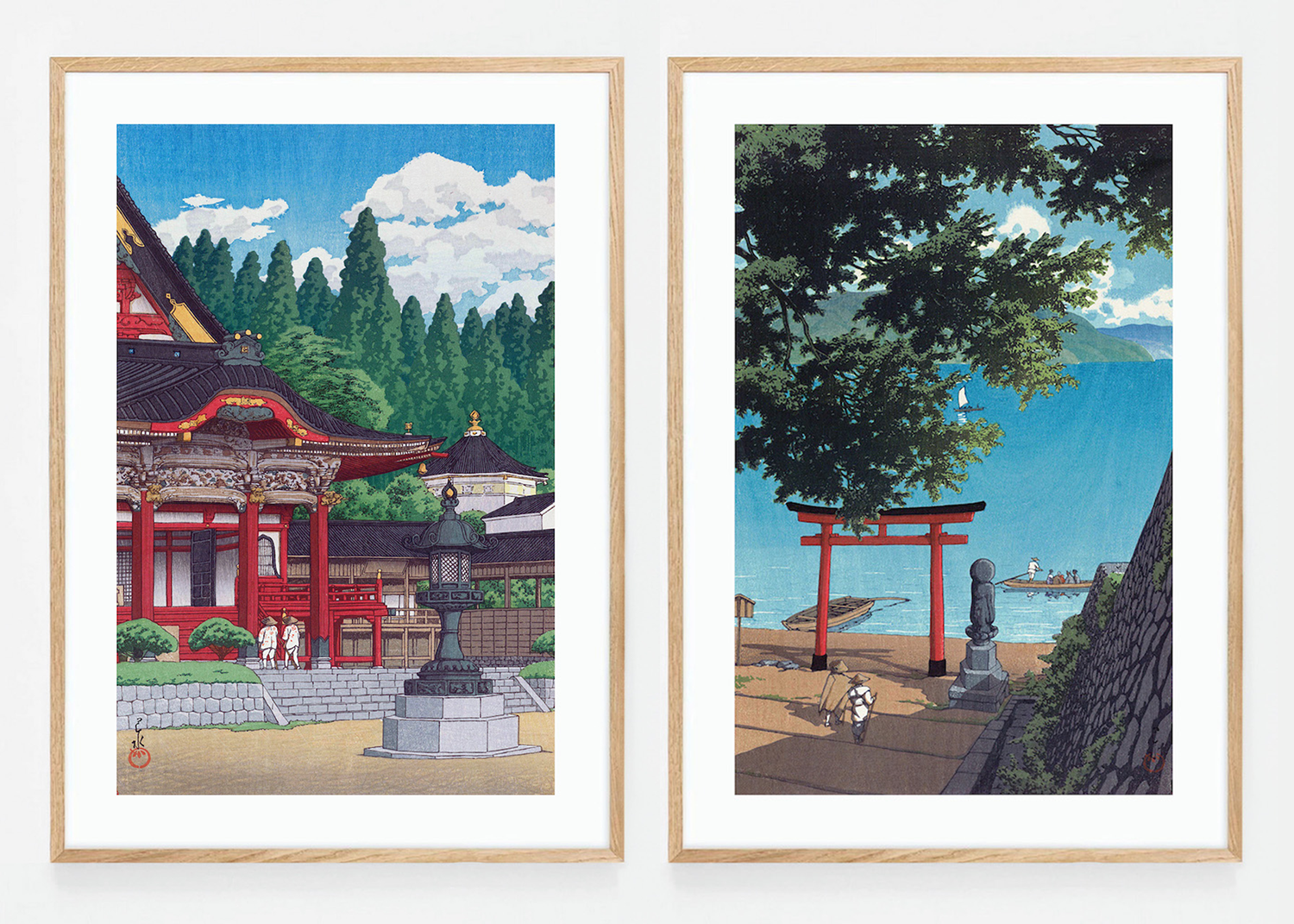 Set of two summer prints IV