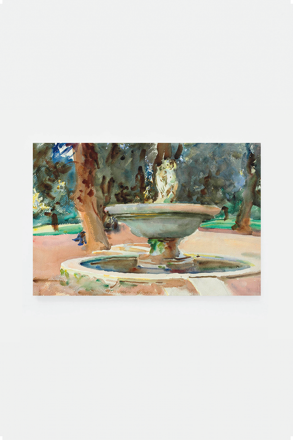 The Fontana dei Pupazzi in the Villa Borghese, Rome